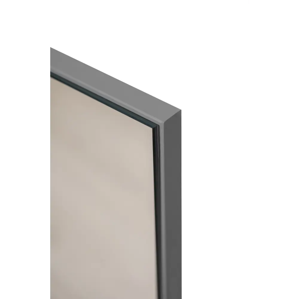 Santreyd: Дверь-зеркало Лион для модульного шкафа серый матовый 89354588 STLM-1508114 - Вид №1