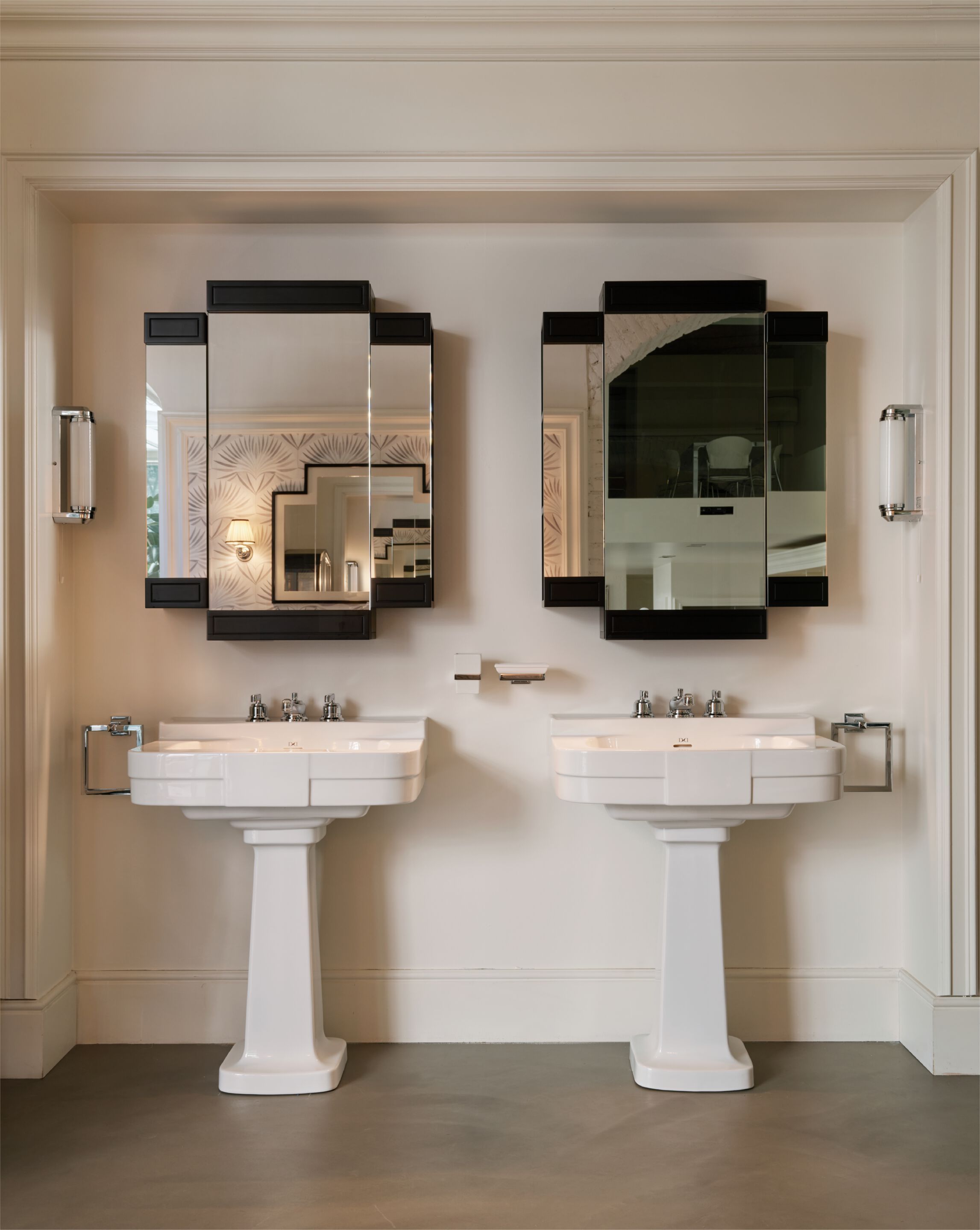 Деревянное зеркало с контейнером Devon&Devon CHÂTEAU ARCH-00108994 - Вид №2