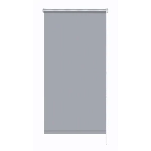 Рулонная штора блэкаут Silver MIAMOZA серая 70×175 см 89407648