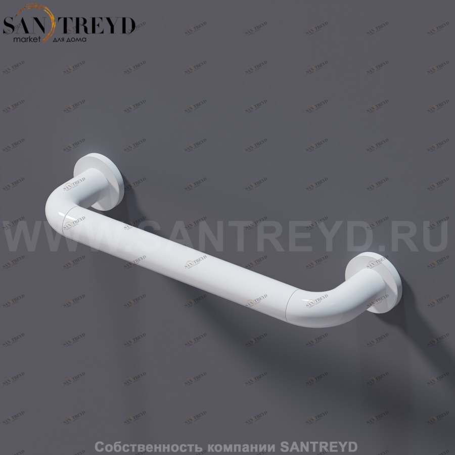 Flaminia DISABILI Линейная опорная ручка 40 см для инвалидов D2 Ceramica Flaminia