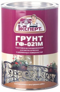 Грунтовка Эксперт ГФ-021М красно-коричневый 2,7кг