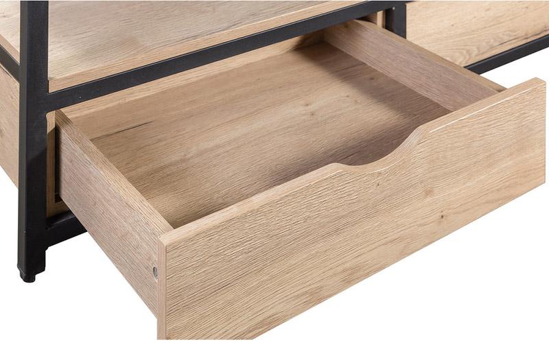 52322 Приставка Loft 1 Дуб Натур R-HOME 4103070H - Вид №2