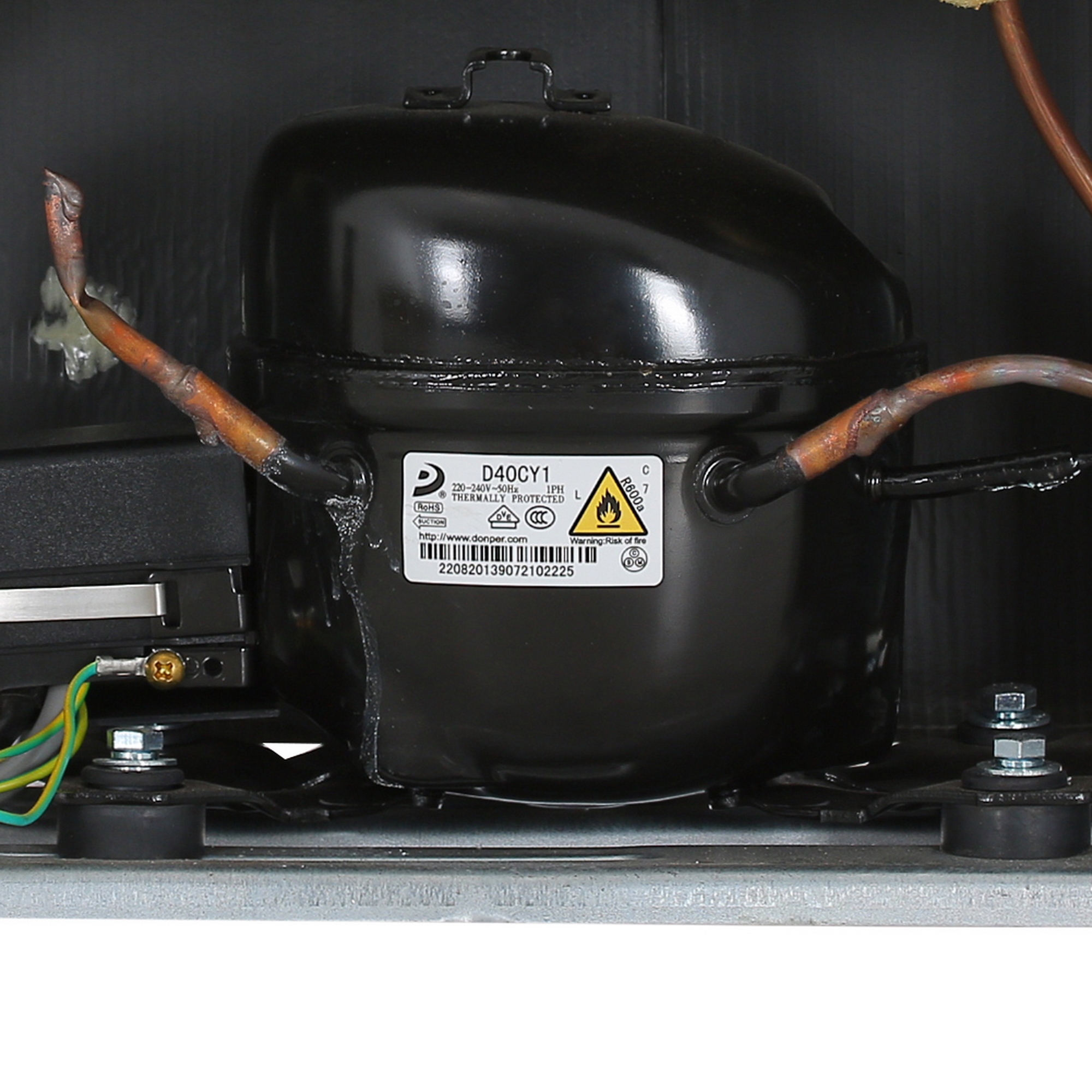 6628493 Холодильник компактный   Tesler RC-73 коричневый STDN-0055520 - Вид №14