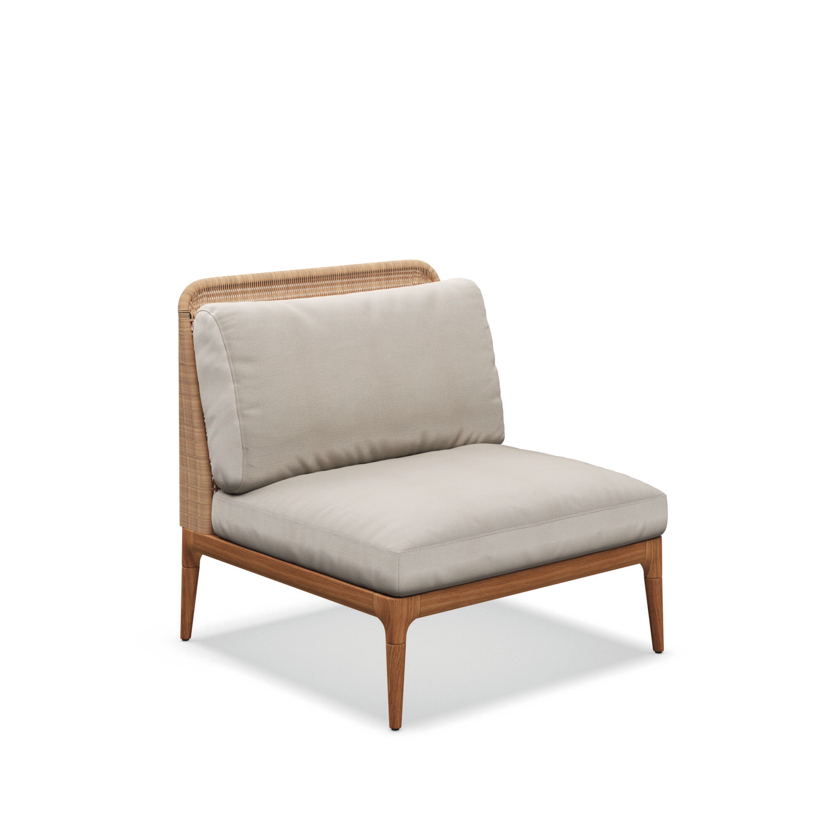 Плетеный и тканый модульный садовый диван Gloster ARCH-00081023 - Вид №24