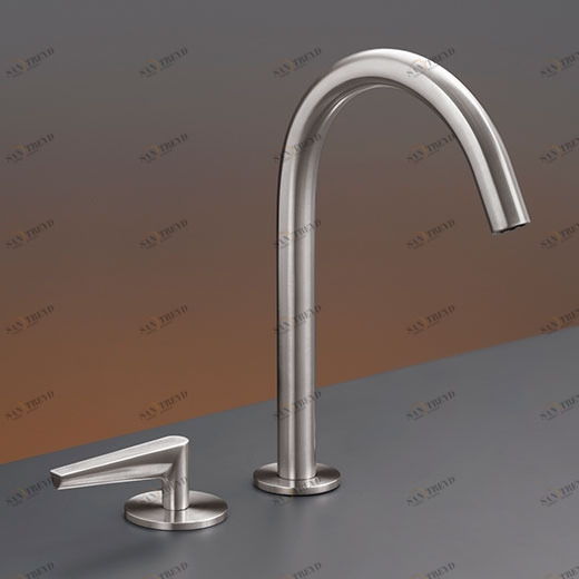 два отверстие прогрессирующий смеситель с поворотным носиком H. 235 мм  FLG02 CEADESIGN 