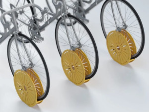 Стальная стойка для велосипедов