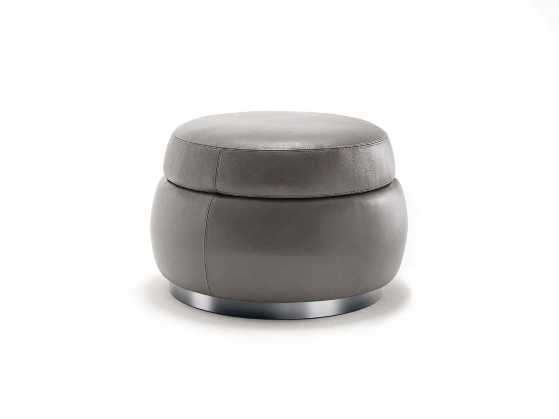 Круглый кожаный пуф CEPPI Evergreen ARCH-00121647