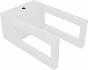 GLCEBISO0 Консоль приставная для установки чаши биде GSG CERAMIC