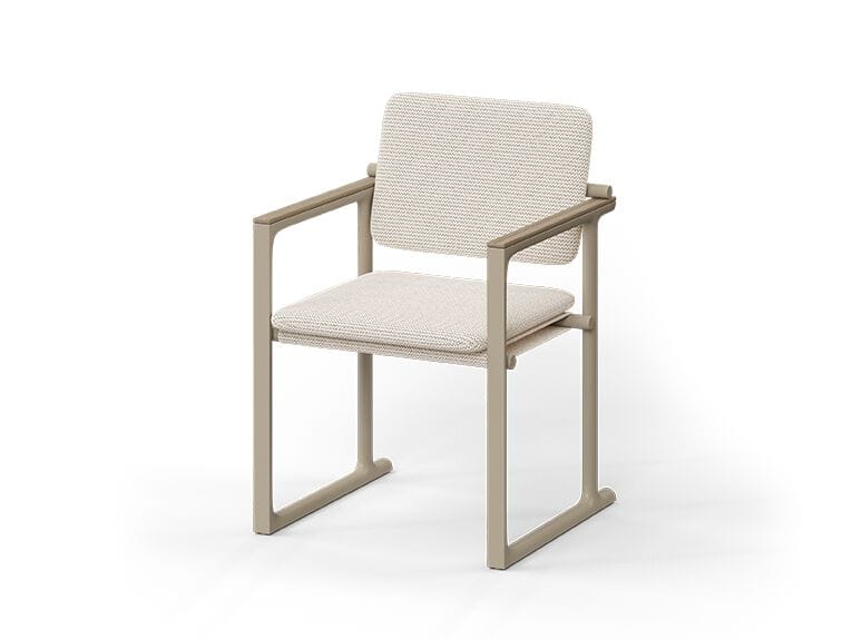 Тканевый садовый стул с подлокотниками Vondom Тулум ARCH-00060792 - Вид №1