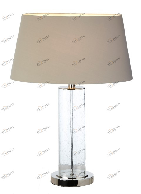 Настольная лампа Darwin Glass 5218 PUSHA ВАЗА 062093 Белый;прозрачный 