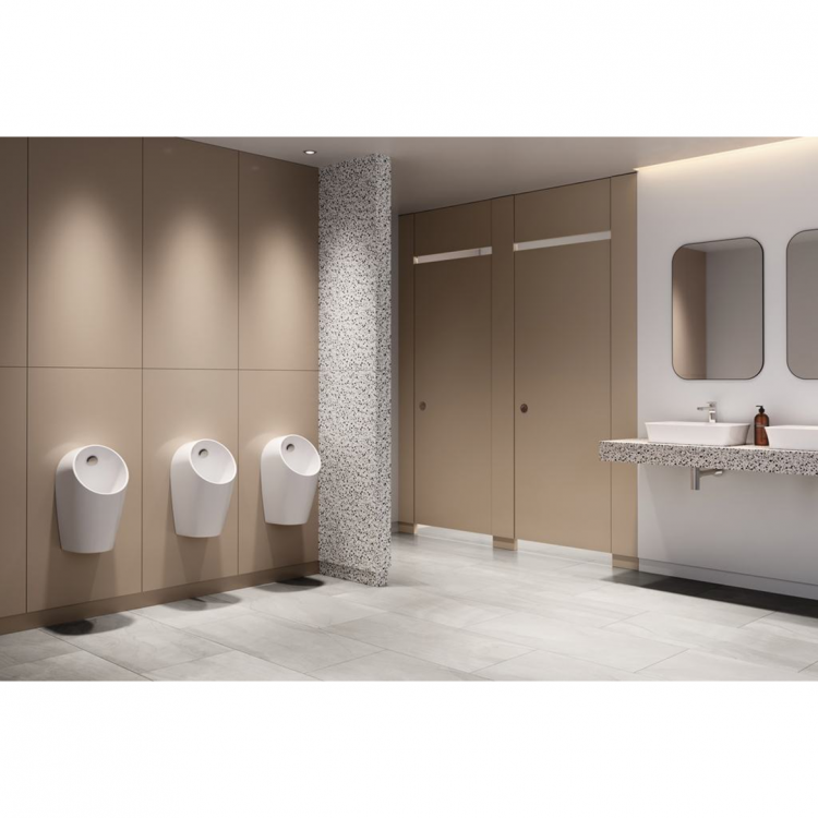 E208401 MIDI Smart Hybrid Писсуар со встроенным датчиком, задняя подводка Ideal Standard SPHERO - Вид №4