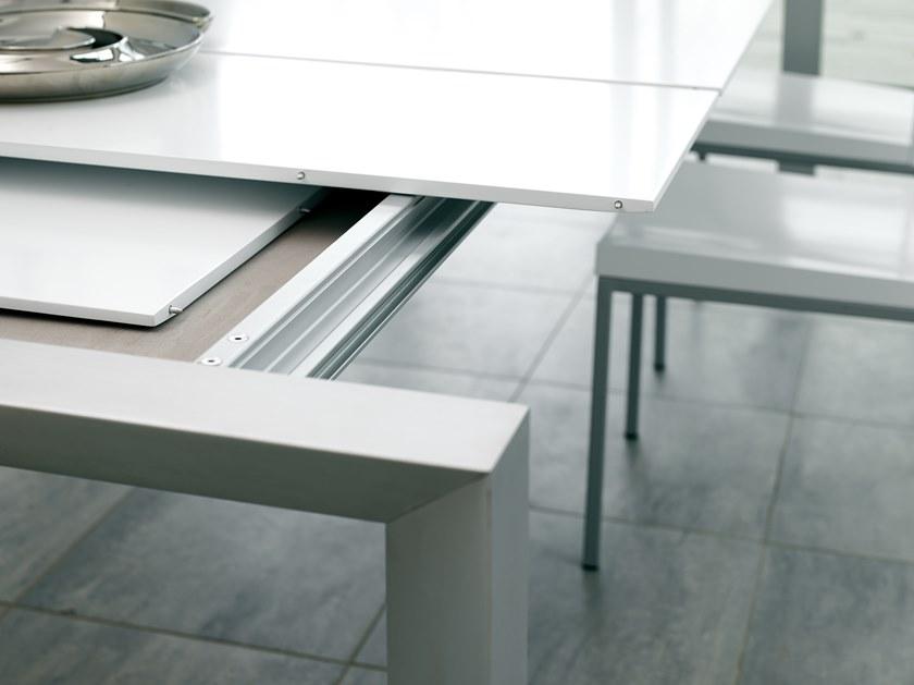 GAUTIER Выдвижная прямоугольная лакированная консоль Setis sun-id-1496575 - Вид №4