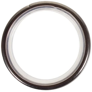 Кольцо с крючком 2.8 см цвет золото-шоколад