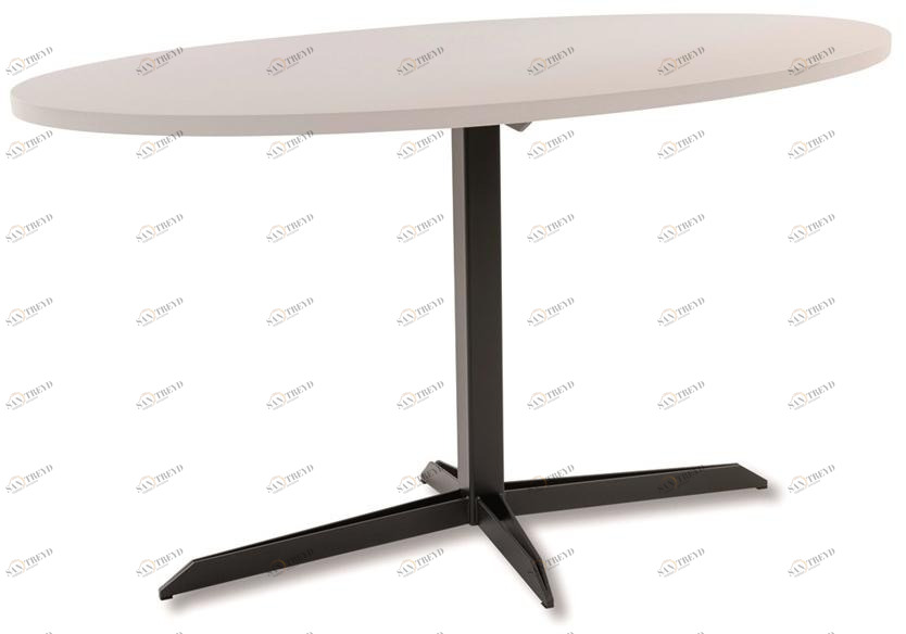 Ph Collection Высокий овальный стол из стали и дерева sun-id-1411506