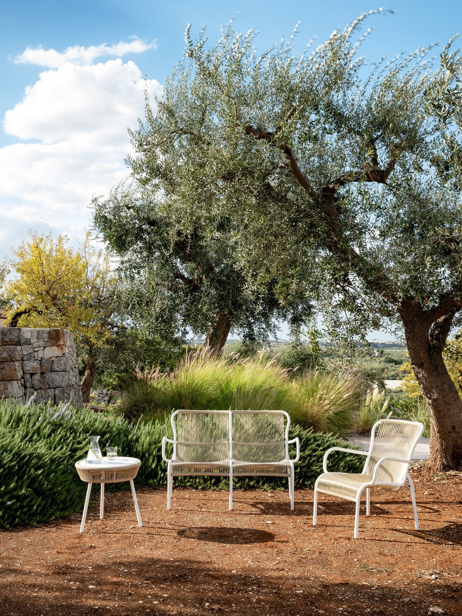 Высокий круглый стол из полиэтилена Vincent sheppard петля ARCH-00090339 - Вид №17