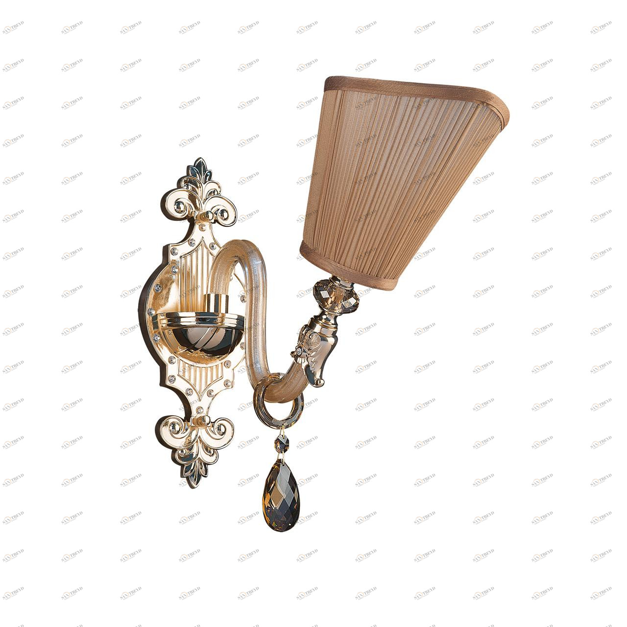 Бра Lightstar Guarda 692612 LIGHTSTAR  078286 Бежевый;золото 