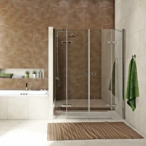 Душевые двери в нишу 120x200 GK-864P стекло прозрачное 6 мм GUTEWETTER TREND DOOR