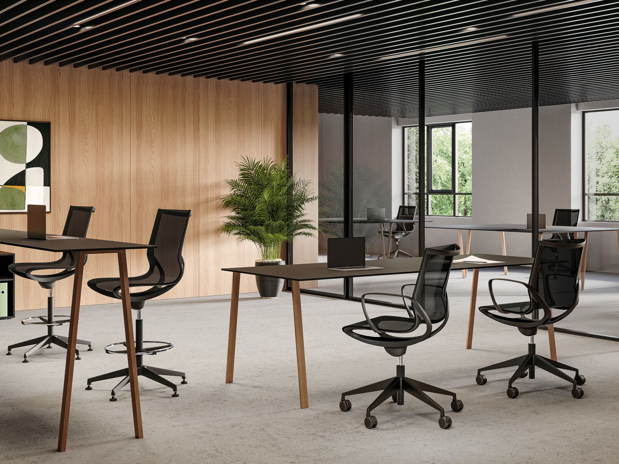 Операционный офисный стул Kastel Key line ARCH-00056697 - Вид №7