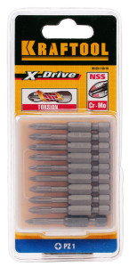 Набор бит KRAFTOOL 26123-1-50-10 1065216