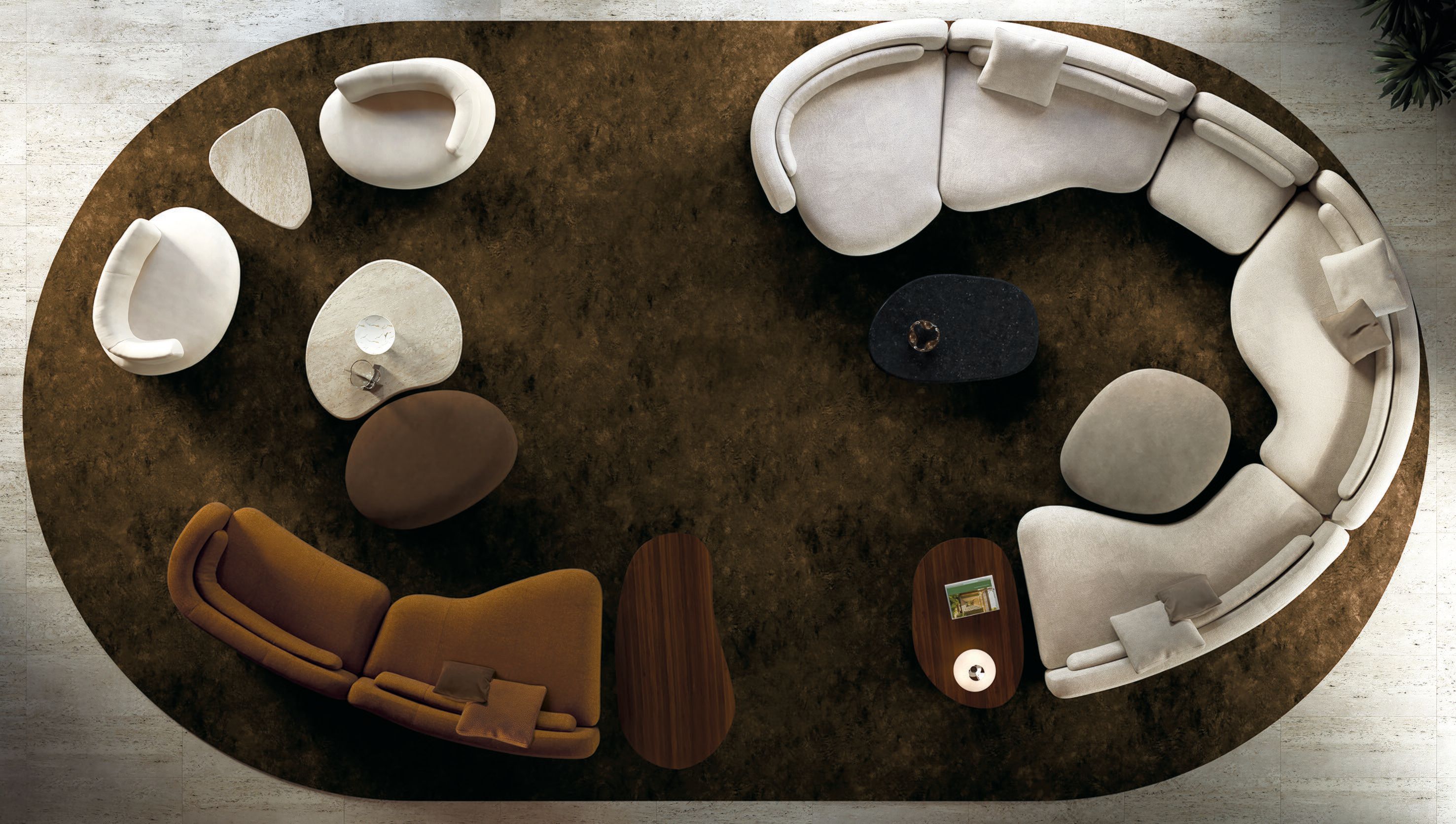 Модульный диван Minotti Безье ARCH-00139908 - Вид №3