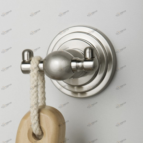 Крючок двойной матовый хром WasserKRAFT (Германия) Ammer 7023D sun-id-561621