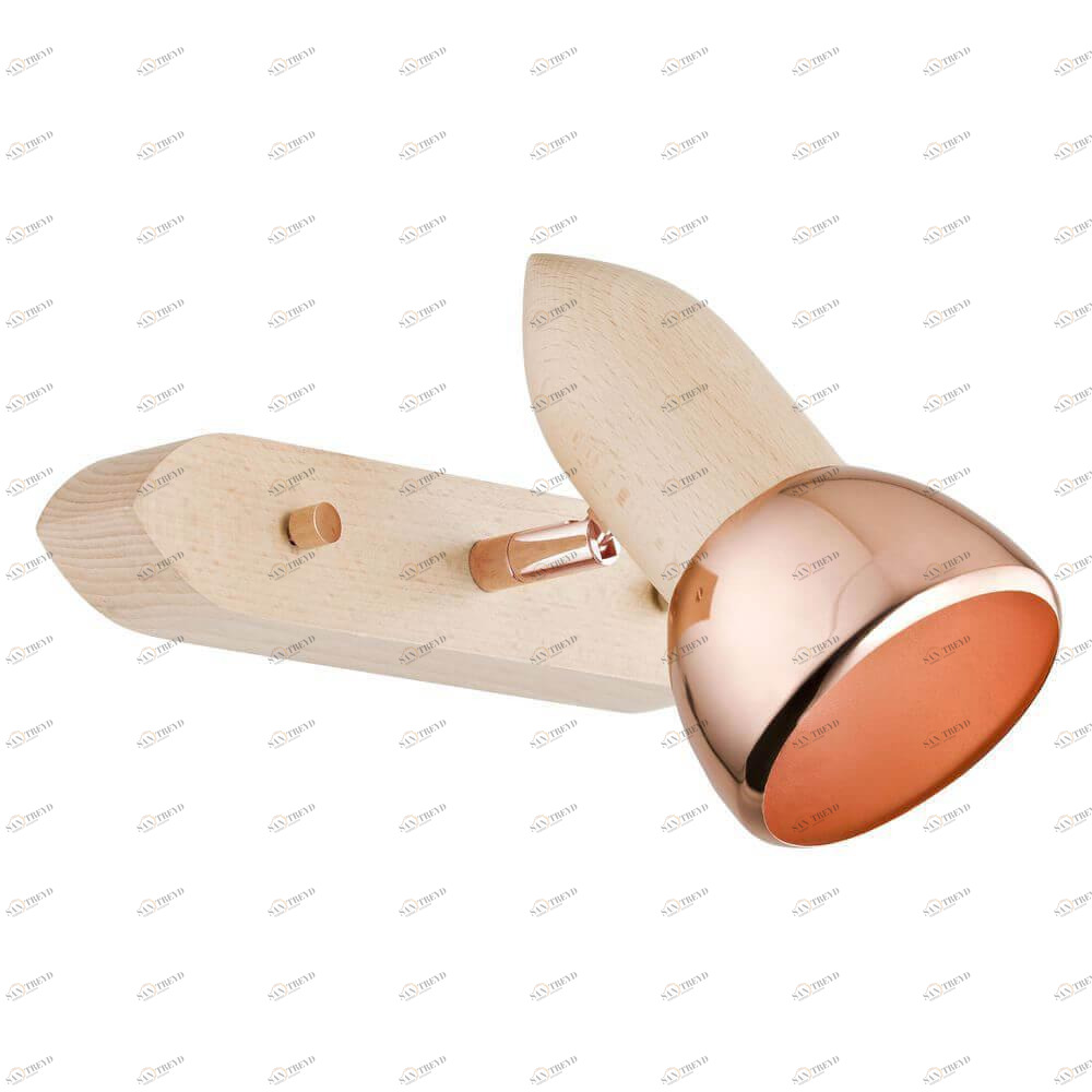 Спот настенный бежевый Alfa Spark Miedz 24420 ALFA SPARK MIEDZ 00-3925340 Бежевый 