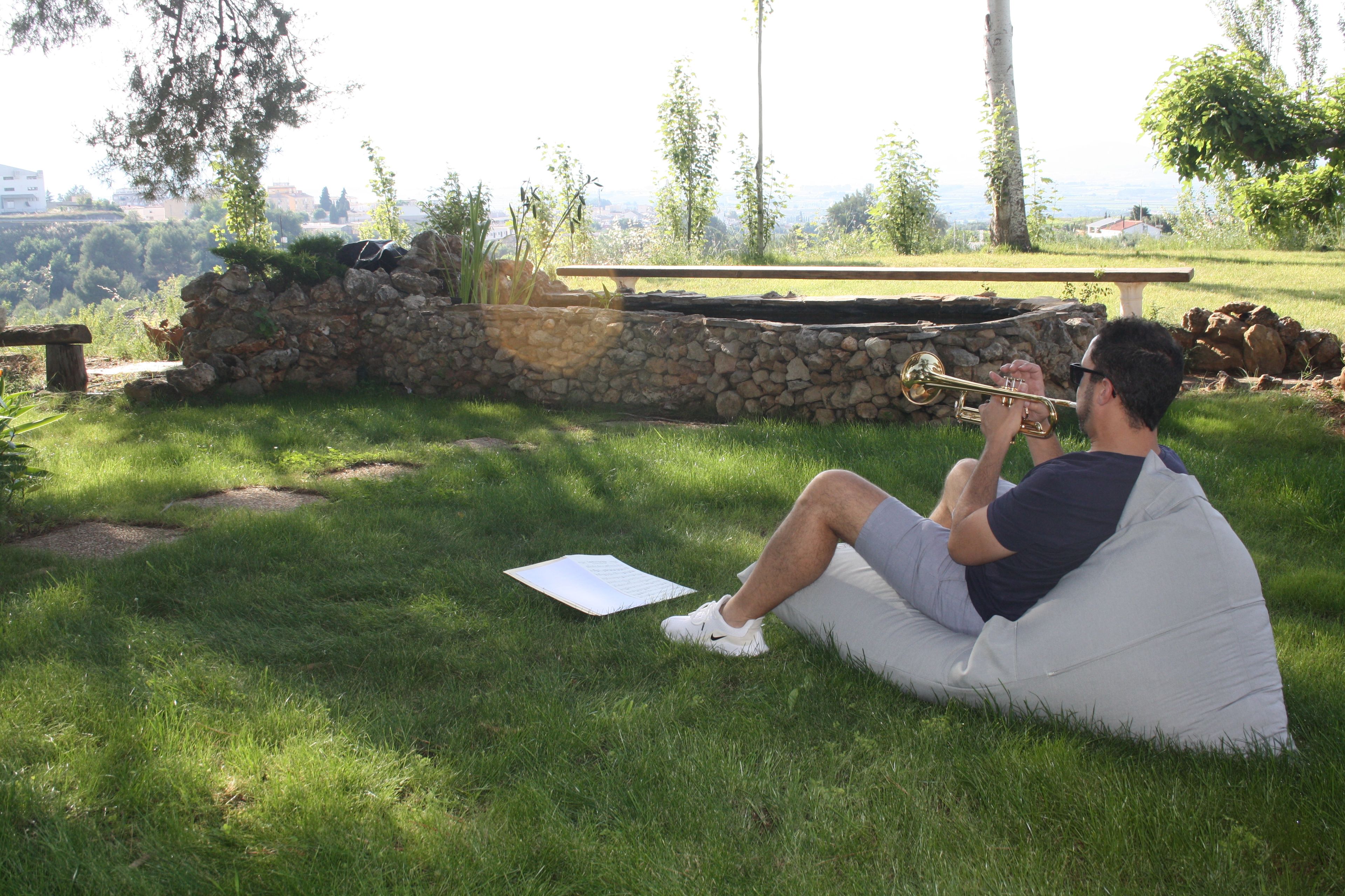 Ткань съемная сумка садовое кресло Kaimok оттоманка для внутреннего и наружного использования ARCH-00097764 - Вид №13