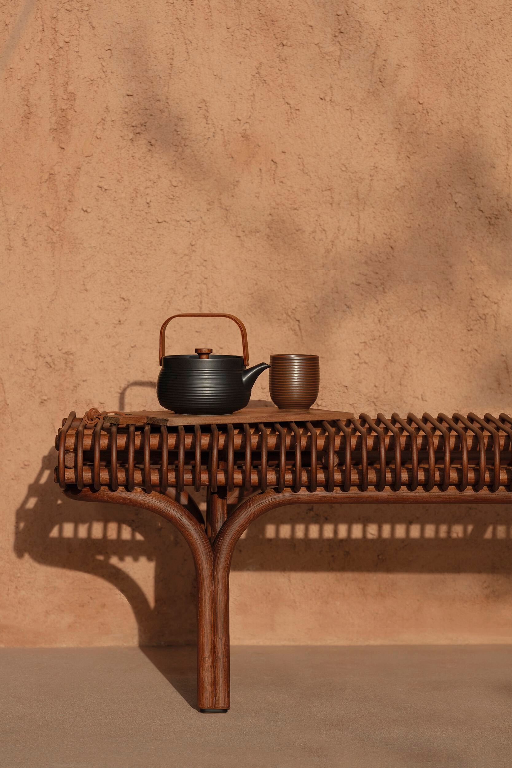 Скамейка из ротанга EXPORMIM 202 BENCH ARCH-00080104 - Вид №3