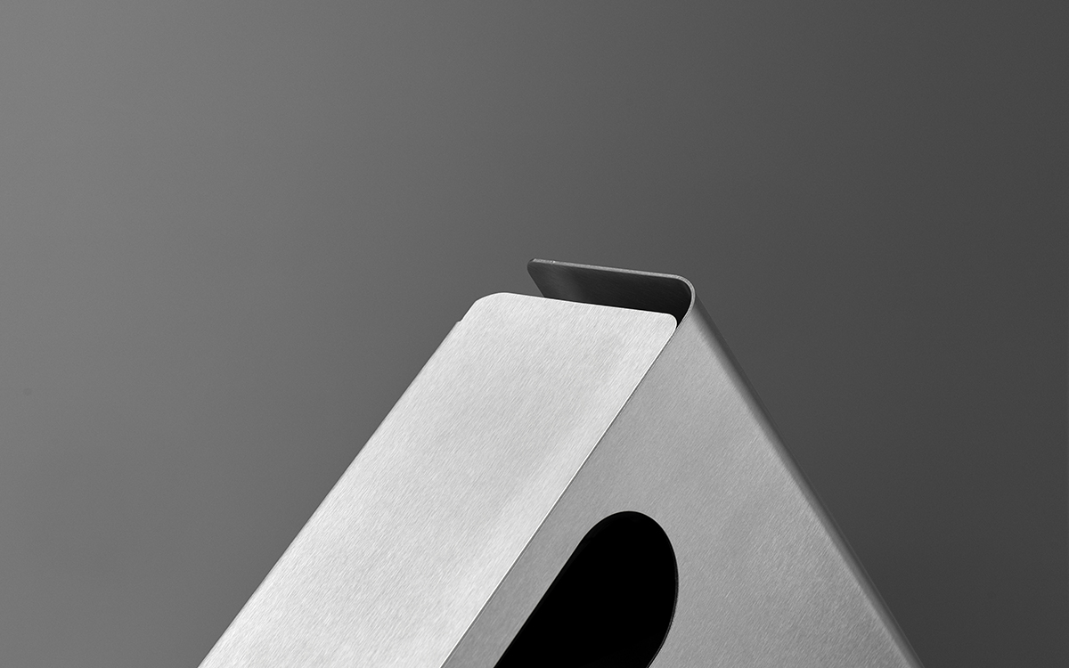 14709702000 Мусорное ведро с продолговатым отверстиемd line Knud Holscher  - Вид №1