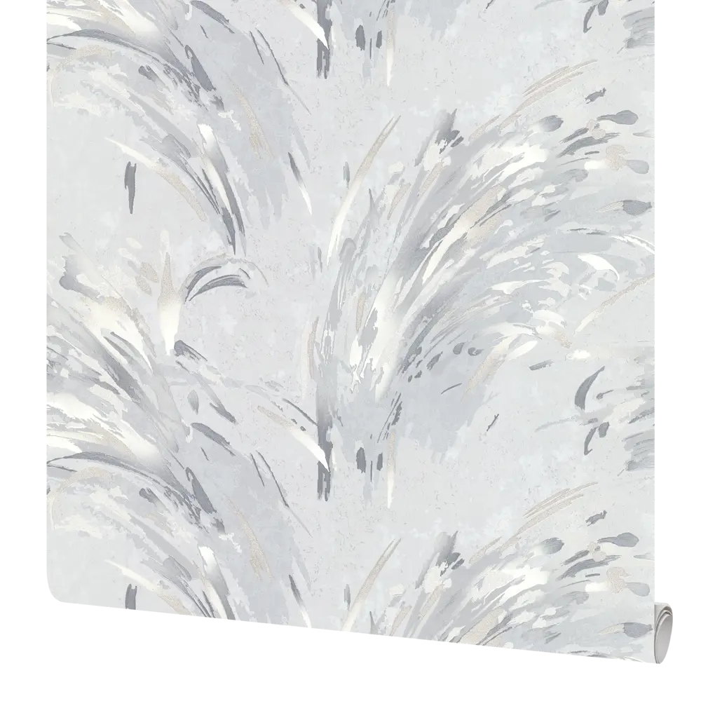 Wall Decor Рокси: серые флизелиновые обои с геометрическим узором 89417504 STLM-1577452