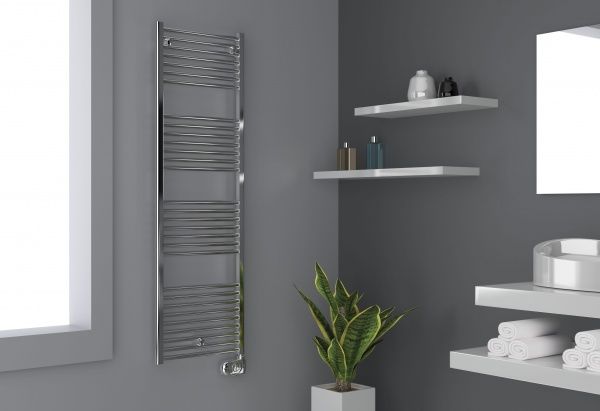 3581646110010 Cordivari Lisa-22 Electric, полотенцесушитель электрический 740/530, цвет хромированая сталь 