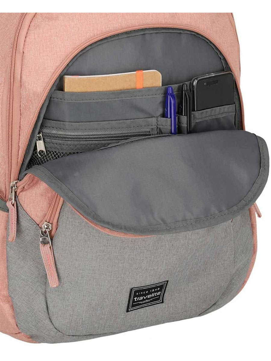 96308-17 Рюкзак 96308 Melange 15,6' Travelite Basics - Вид №4