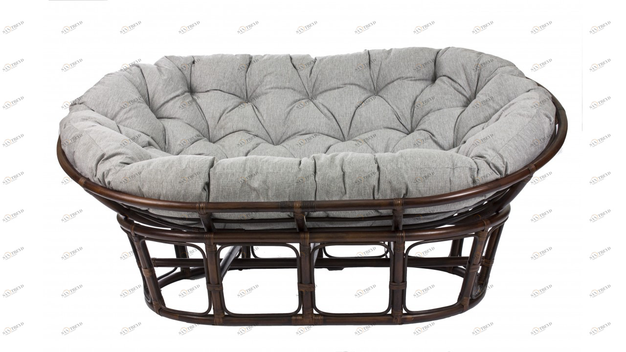 Диван мягкий, искусственный ротанг Mamasun IMPEX  040203 Белый 