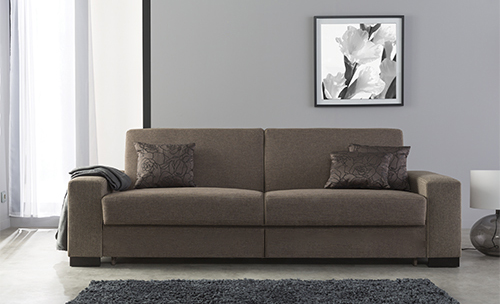 Диван раскладной прямой серый "Ескалад" ALTA COMFORT ЛОТОС 030807 Серый  - Вид №1