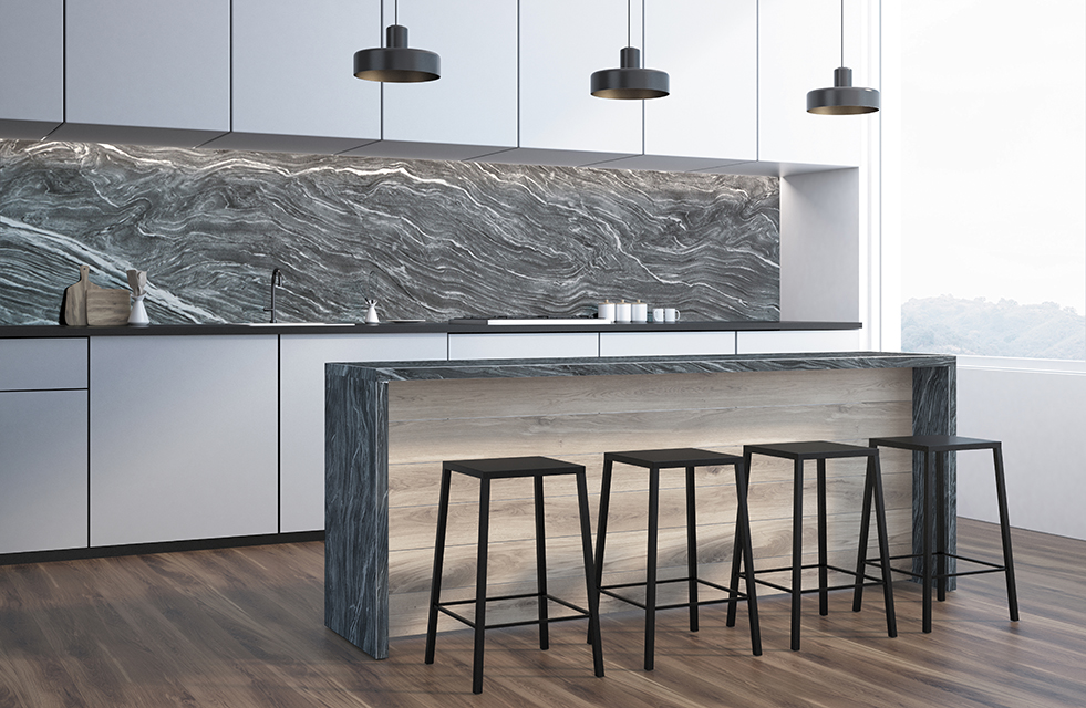 Столешницы для кухни - Оушен блэк LIGRON LIST314 1838 - Вид №4