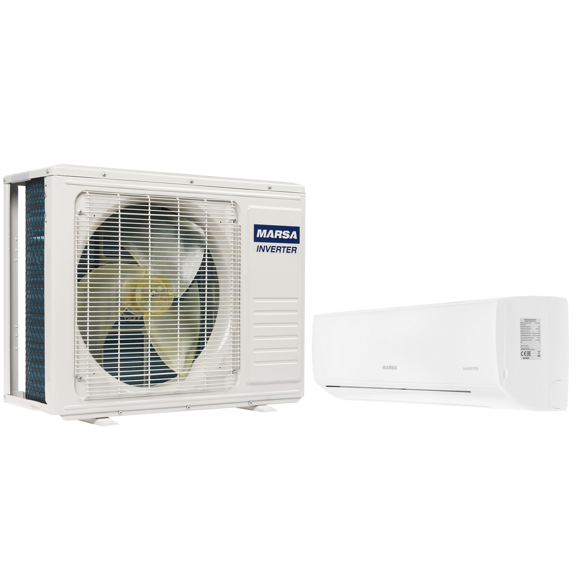 1253413 Кондиционер настенный сплит-система Marsa RK-12MTI/RK-12MTIE белый STDN-0092480