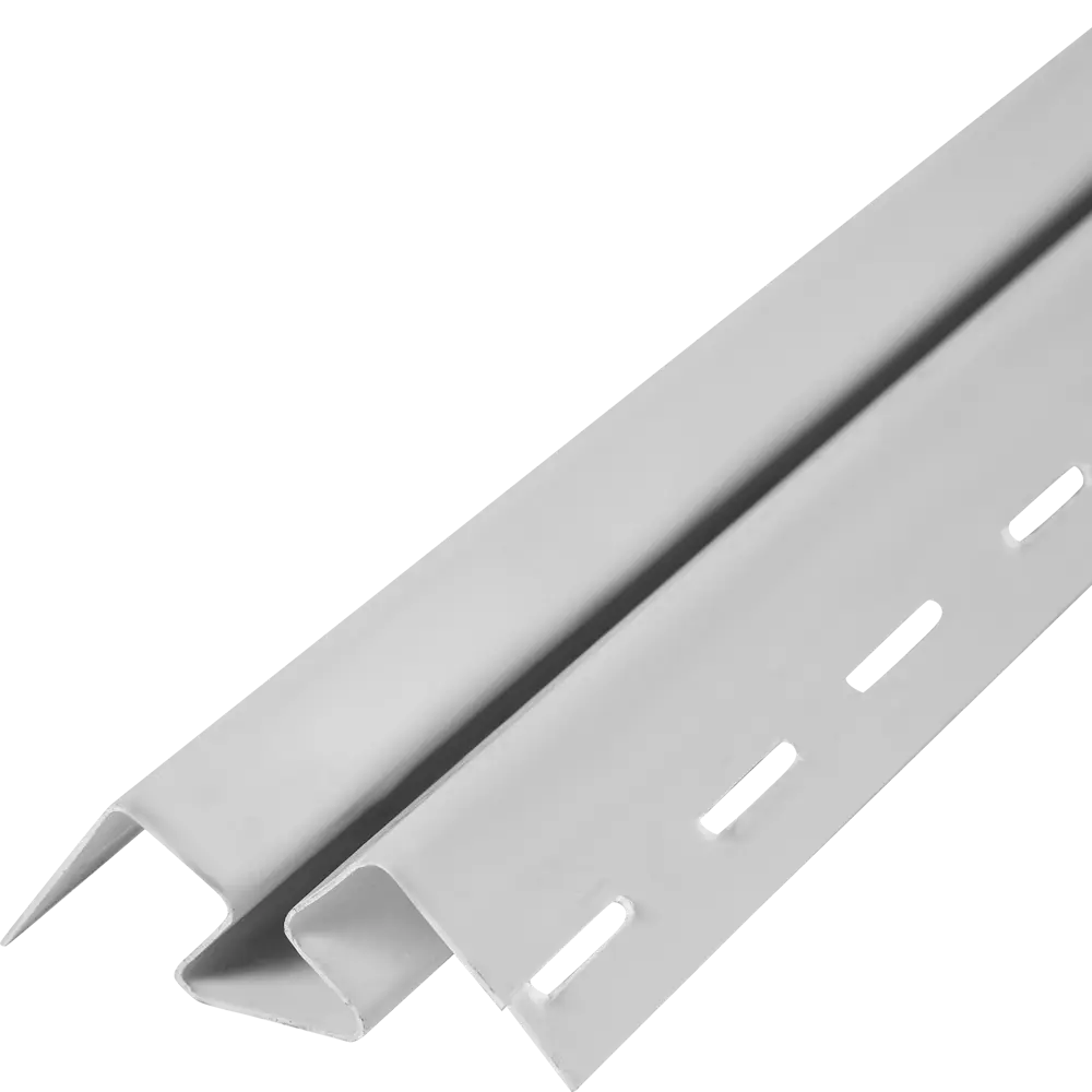 Внутренний угол Fineber для фасадных панелей - белый 14380403