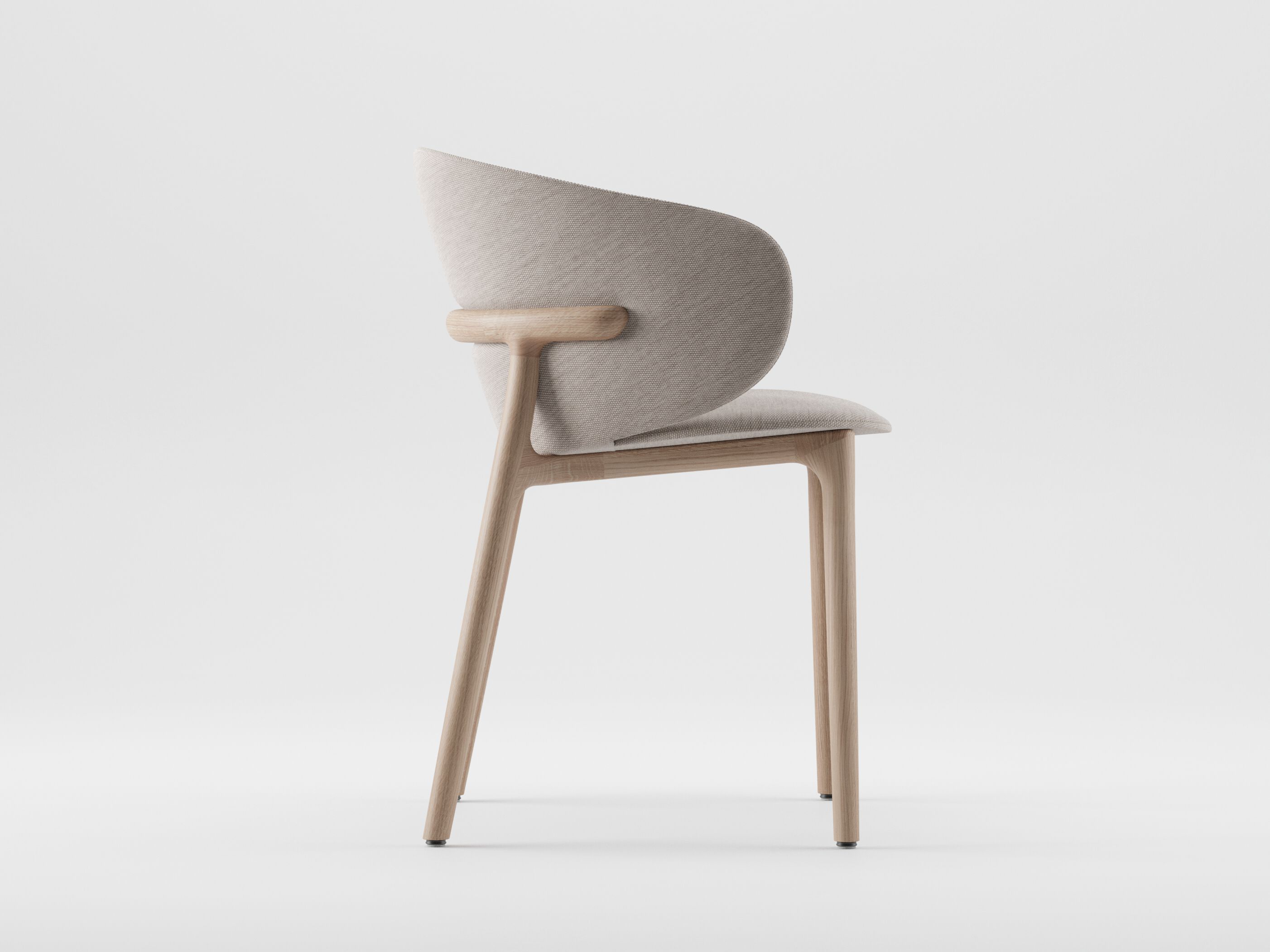 Мягкий стул из ткани Artisan Mela ARCH-00150906 - Вид №7