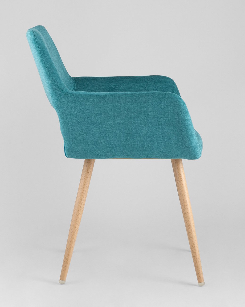 Стул с подлокотниками мягкий мятный "Кромвель" STOOL GROUP ДИЗАЙНЕРСКИЕ 00-3881958 Голубой  - Вид №2