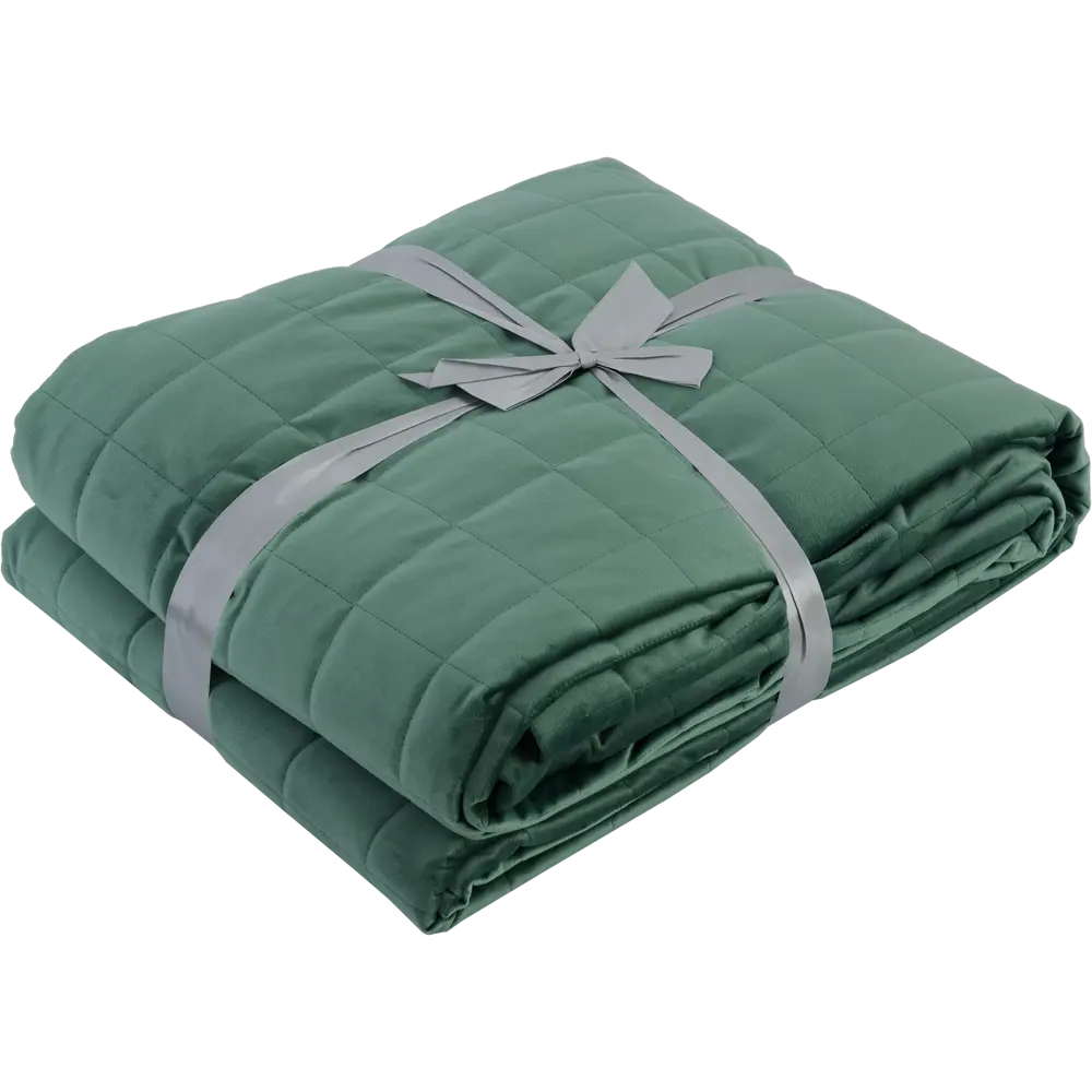 Покрывало Inspire Velvet Etna — бархатный комфорт в изумрудном цвете 89090585 STLM-0078269 - Вид №2