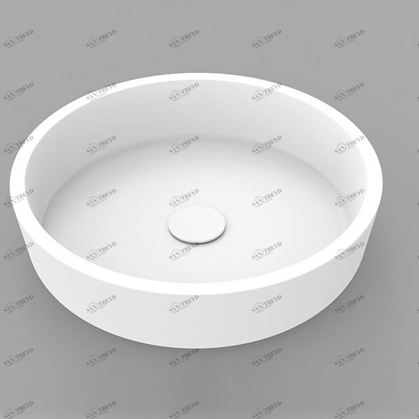 GLDB1R379 Накладная раковина на столешницу  овальная Dimasi 