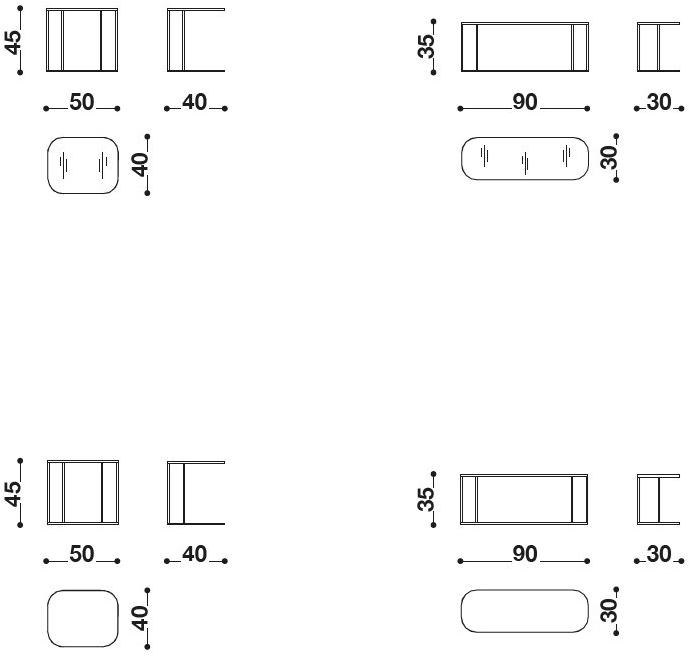 Désirée divani Стол стеклянный прямоугольный Arlon sun-id-1411453 - Вид №5