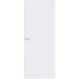 Дверь межкомнатная глухая Invisible 70x200 см правая обратного открывания под покраску (с замком) 85599872 STLM-2176281
