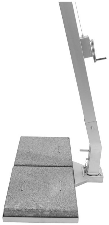 JANUS et Cie Квадратный зонт с боковой опорой Janus umbrella sun-id-1429286 - Вид №2