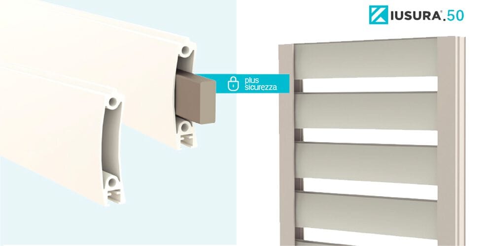 Экструдированный алюминиевый рольставни / жалюзи INCOVAR KIUSURA 50 ARCH-00106330 - Вид №1