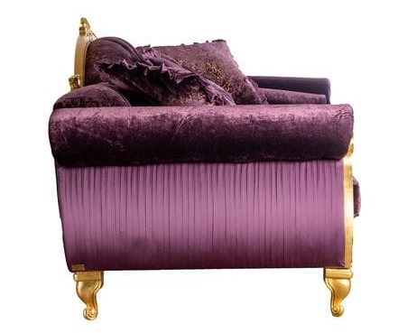 Диван Stradivari 675ER прямой фиолетовый UNICO ДИЗАЙНЕРСКИЕ 249046 Фиолетовый  - Вид №1