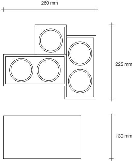 Tecnico Потолочный светильник из гипса Heraea sun-id-1488900 - Вид №4