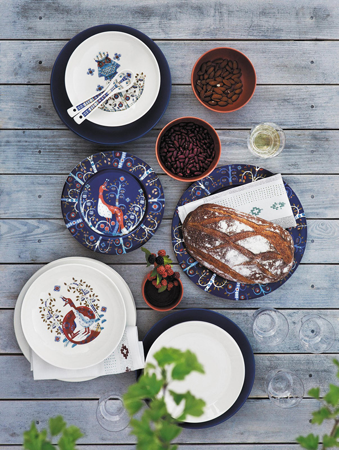 Блюдце Taika 15 см, синее iittala 1012475 - Вид №2