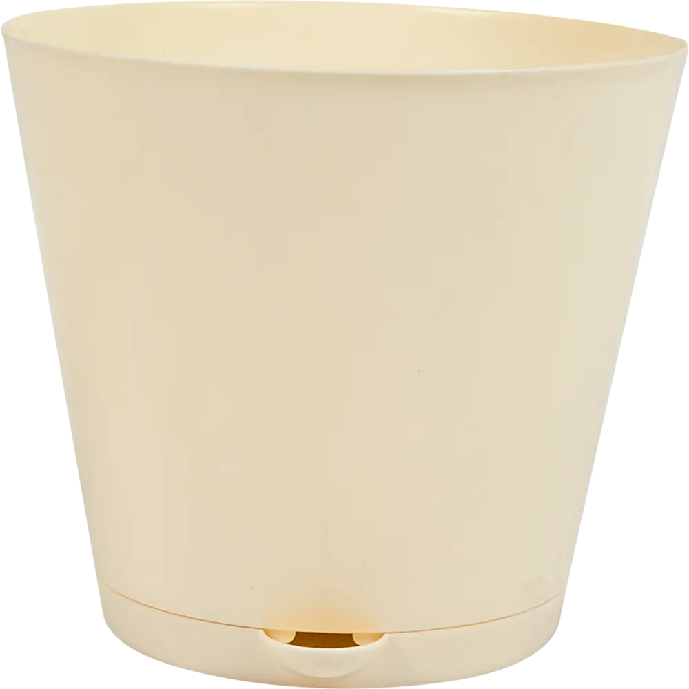 Горшок цветочный Ingreen Easy Grow ø16 h24 см v1.8 л пластик сливочный 3 шт. 82678186 STLM-2204678