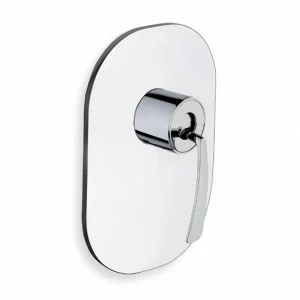 CRIBO686 Наружные части смесителя для душа CRICS535 с металлической пластиной Cristina Rubinetterie